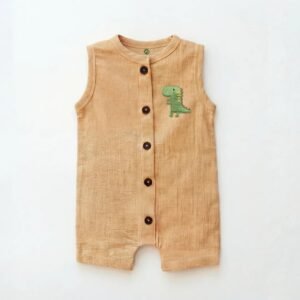 Dino Green Romper